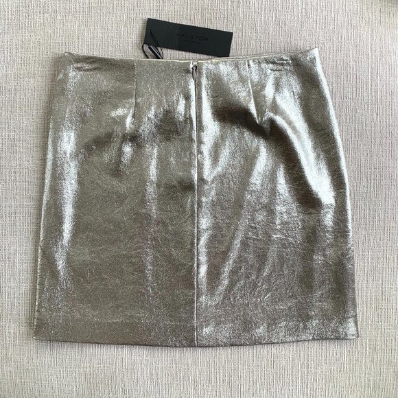 Halston Heritage Draped Mini Skirt - Picture 4 of 5